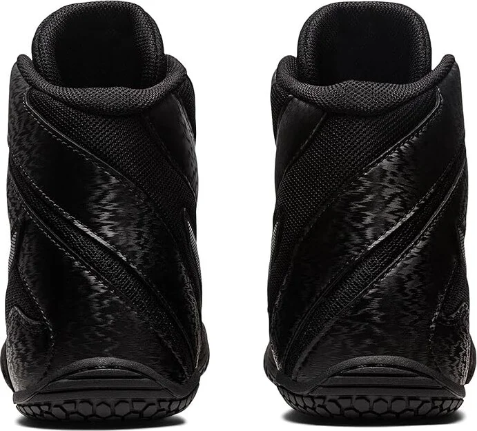 ASICS Men's Matcontrol 3 Wrestling Shoe Men's Shoes Black/Pure Silver : 14 D - Medium, Rubber - Image 4