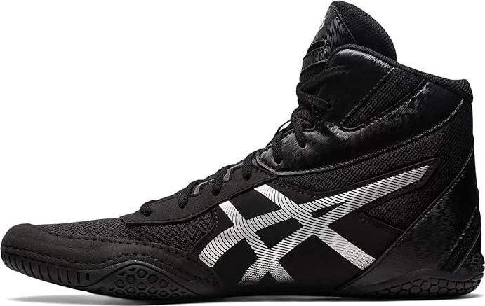 ASICS Men's Matcontrol 3 Wrestling Shoe Men's Shoes Black/Pure Silver : 14 D - Medium, Rubber - Image 5