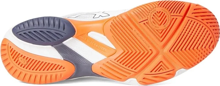 ASICS Men's Netburner Ballistic FF MT 3 Volleyball Shoe Men's Shoes White/Indigo Fog : 8.5 D - Medium - Image 3