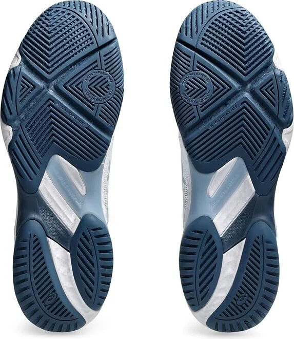 ASICS Men's Netburner Ballistic FF MT 3 Volleyball Shoe Men's Shoes White/Vintage Indigo : 15 D - Medium - Image 3