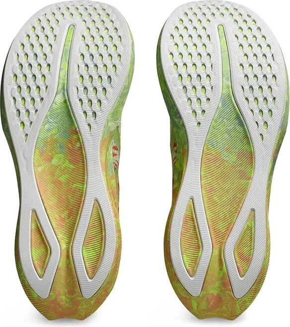 ASICS Men's Noosa Tri 16 Men's Running Shoes Safety Yellow/Cool Matcha : 9.5 D - Medium - Image 3