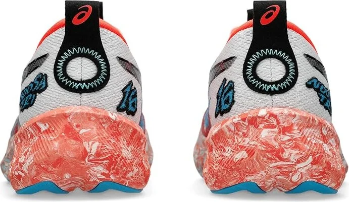 ASICS Men's Noosa Tri 16 Men's Running Shoes White/Sunrise Red : 8 D - Medium - Image 5