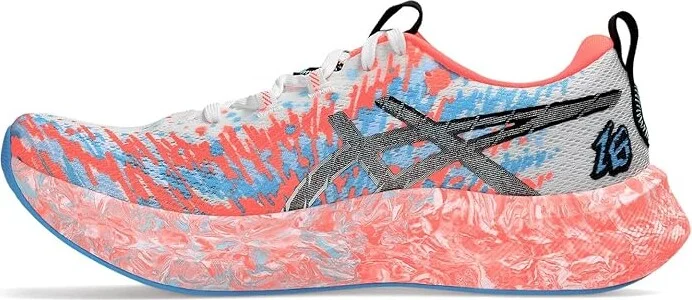 ASICS Men's Noosa Tri 16 Men's Running Shoes White/Sunrise Red : 8 D - Medium - Image 6