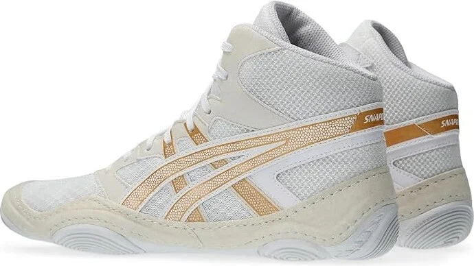 ASICS Men's Snapdown 4 Men's Shoes White/Puregold : 10 EE - Wide, Rubber - Image 5