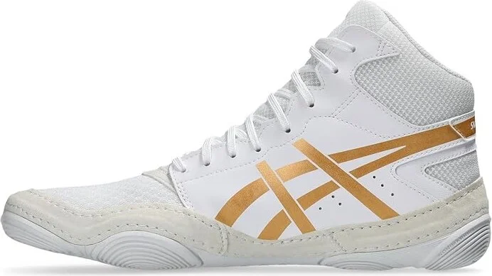 ASICS Men's Snapdown 4 Men's Shoes White/Puregold : 10 EE - Wide, Rubber - Image 6