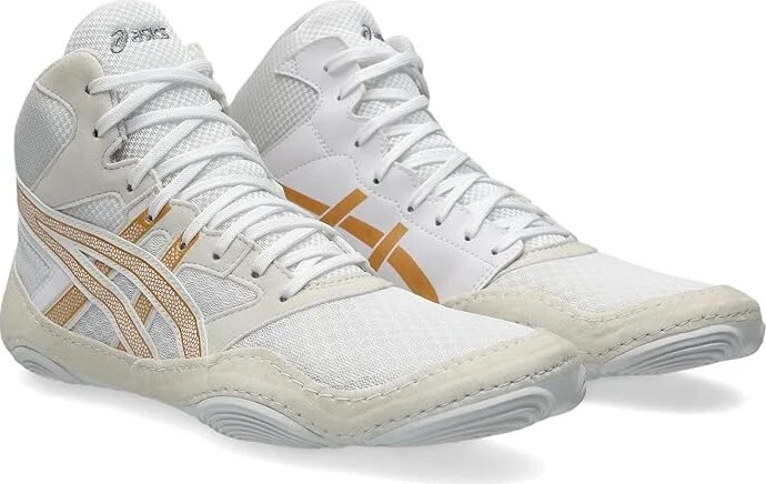 ASICS Men's Snapdown 4 Men's Shoes White/Puregold : 10 EE - Wide, Rubber