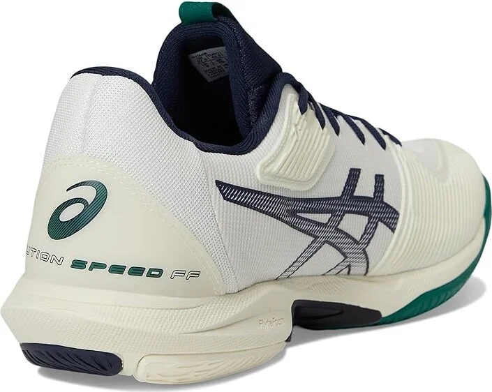 ASICS Men's Solution Speed Ff 3 Tennis Shoe Men's Shoes Cream/Midnight : 15 D - Medium, Mesh - Image 4