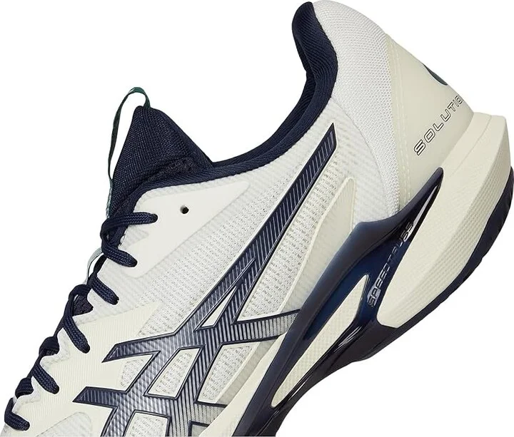 ASICS Men's Solution Speed Ff 3 Tennis Shoe Men's Shoes Cream/Midnight : 15 D - Medium, Mesh - Image 7