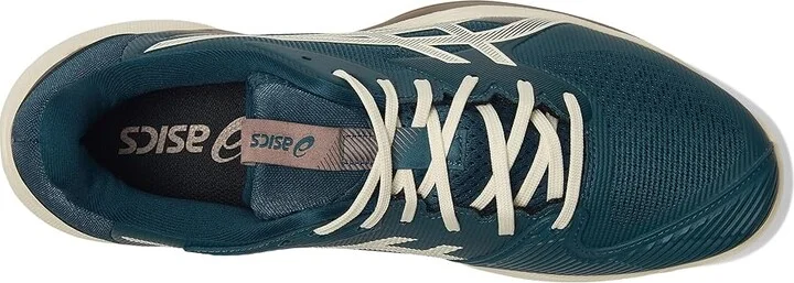 ASICS Men's Solution Speed Ff 3 Tennis Shoe Men's Shoes Saxon Green/Birch : 14 D - Medium, Mesh - Image 2