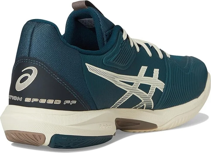 ASICS Men's Solution Speed Ff 3 Tennis Shoe Men's Shoes Saxon Green/Birch : 14 D - Medium, Mesh - Image 4