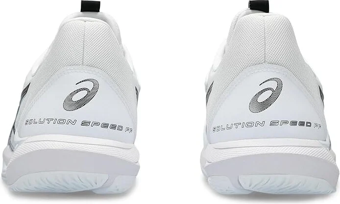 ASICS Men's Solution Speed Ff 3 Tennis Shoe Men's Shoes White/Black : 12 D - Medium, Mesh - Image 4