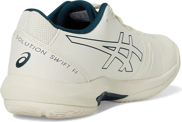 ASICS Men's Solution Swift FF 2 Tennis Shoe Men's Shoes Birch/Saxon Green : 13 D - Medium - Image 4