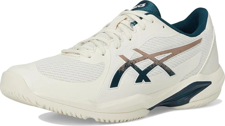 ASICS Men's Solution Swift FF 2 Tennis Shoe Men's Shoes Birch/Saxon Green : 13 D - Medium - Image 5