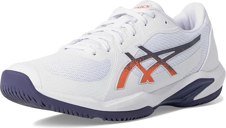 ASICS Men's Solution Swift FF 2 Tennis Shoe Men's Shoes White/Nova Orange : 11.5 D - Medium - Image 5