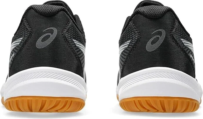 ASICS Men's Upcourt 6 Volleyball Shoe Men's Volleyball Shoes Black/White : 10.5 D - Medium, Synthetic - Image 4