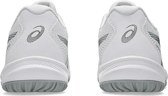 ASICS Men's Upcourt 6 Volleyball Shoe Men's Volleyball Shoes White/Black : 10 D - Medium, Synthetic - Image 4