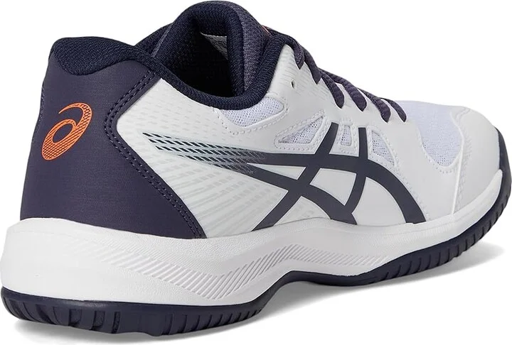 ASICS Men's Upcourt 6 Volleyball Shoe Men's Volleyball Shoes White/Indigo Fog : 11.5 D - Medium, Synthetic - Image 4