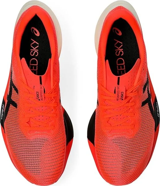 ASICS Metaspeed Sky Paris Running Shoes Sunrise Red/Black : Men's 6.5 - Women's 8 Medium - Image 2