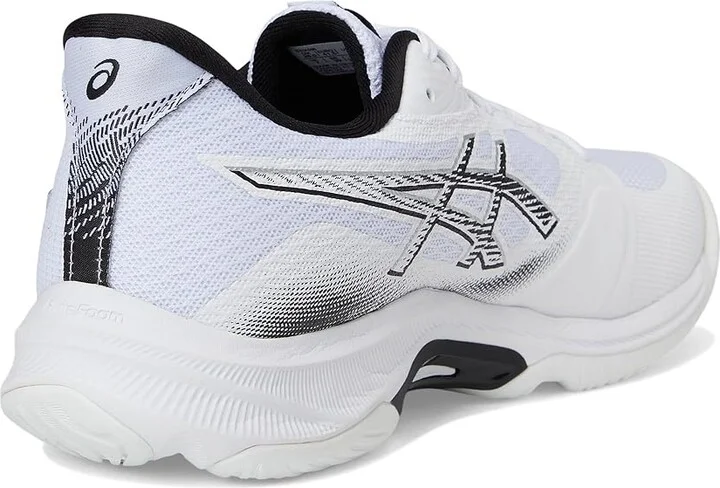 ASICS Netburner Ballistic FF 4 Men's Cross Training Shoes White/Black : 10 D - Medium, Synthetic - Image 4