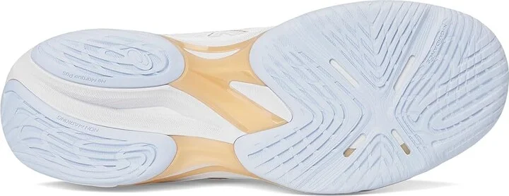 ASICS Netburner Ballistic FF 4 Women's Shoes White/Champagne : 11 B - Medium, Synthetic - Image 3