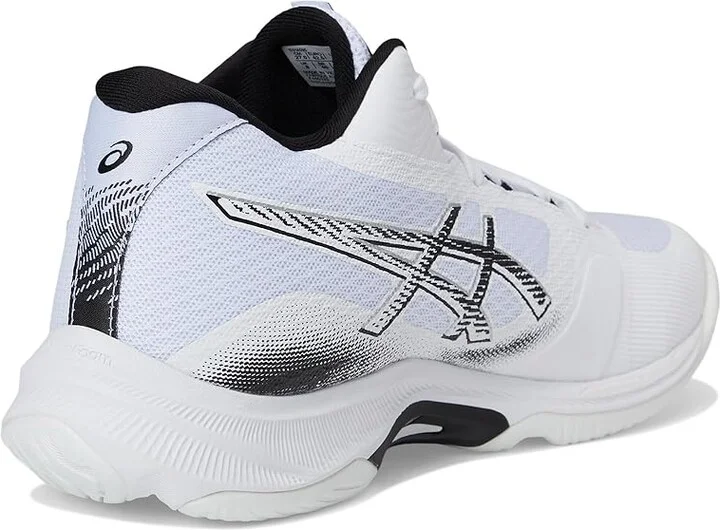 ASICS Netburner Ballistic FF MT 4 Men's Cross Training Shoes White/Black : 7 D - Medium, Synthetic - Image 4