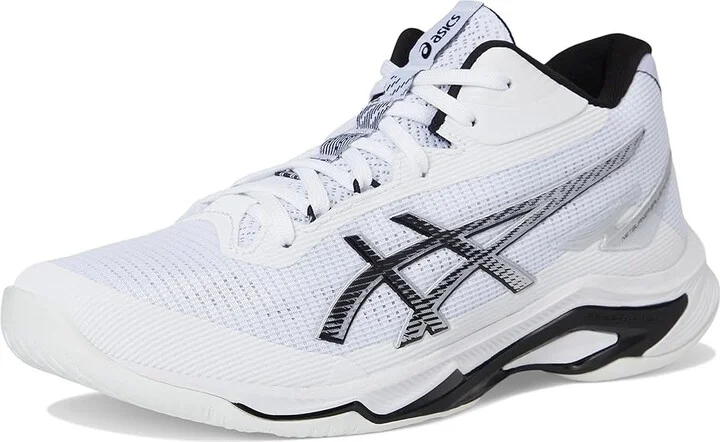ASICS Netburner Ballistic FF MT 4 Men's Cross Training Shoes White/Black : 7 D - Medium, Synthetic - Image 5