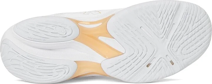 ASICS Netburner Ballistic FF MT 4 Women's Shoes White/Champagne : 8 B - Medium, Synthetic/Textile - Image 3