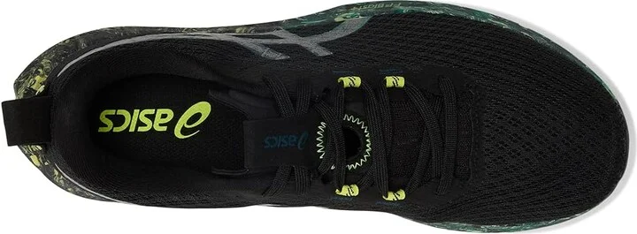 ASICS Noosa Tri 16 Men's Shoes Black/Jasper Green : 12 D - Medium, Textile - Image 2