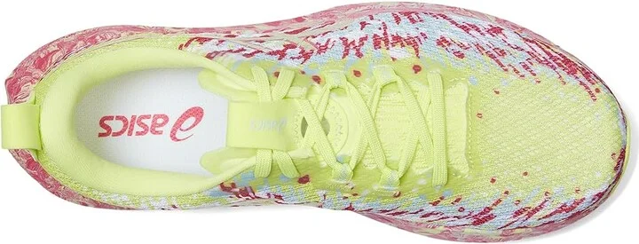 ASICS Noosa Tri 16 Women's Shoes Lucid Yellow/Bright Rose : 9 B - Medium, Synthetic - Image 2