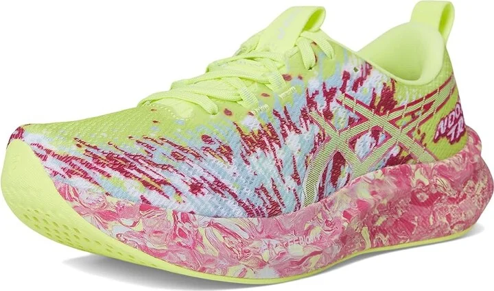 ASICS Noosa Tri 16 Women's Shoes Lucid Yellow/Bright Rose : 9 B - Medium, Synthetic - Image 5