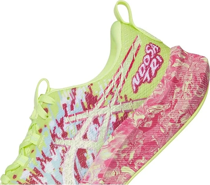 ASICS Noosa Tri 16 Women's Shoes Lucid Yellow/Bright Rose : 9 B - Medium, Synthetic - Image 7