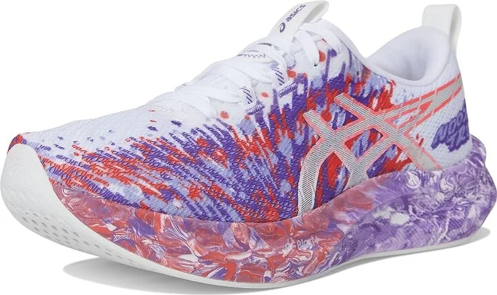 ASICS Noosa Tri 16 Women's Shoes White/Edo Purple : 7.5 B - Medium, Synthetic - Image 5