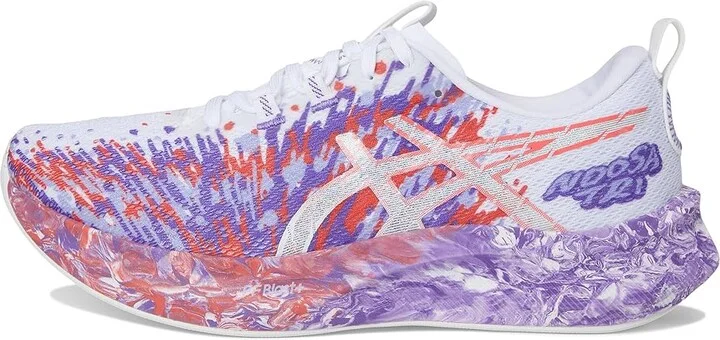 ASICS Noosa Tri 16 Women's Shoes White/Edo Purple : 7.5 B - Medium, Synthetic - Image 6