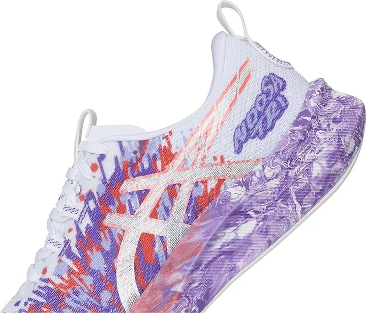ASICS Noosa Tri 16 Women's Shoes White/Edo Purple : 7.5 B - Medium, Synthetic - Image 7