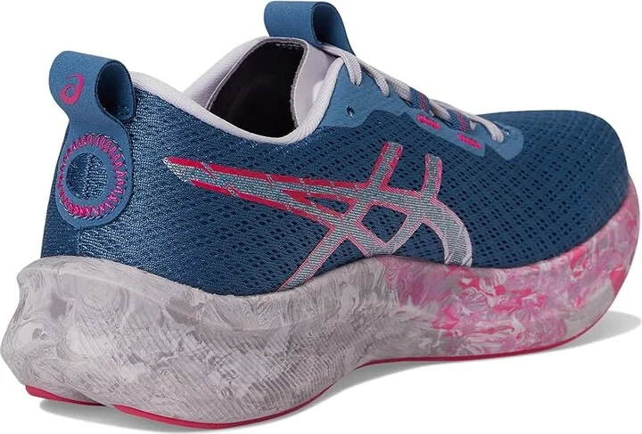 ASICS Noosa Tri 16 Women's Shoes Winter Sea/Bright Rose : 11.5 B - Medium, Synthetic - Image 4