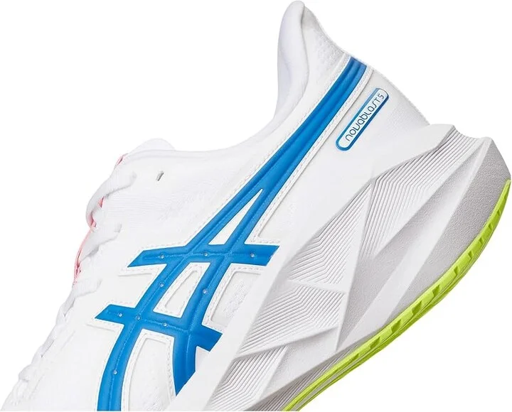ASICS Novablast 5 Atc Men's Shoes White/Tuna Blue : 11 D - Medium, Textile - Image 7