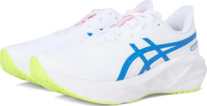 ASICS Novablast 5 Atc Women's Shoes White/Tuna Blue : 11 B - Medium, Synthetic
