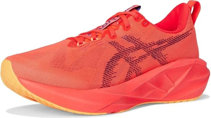 ASICS Novablast 5 Men's Running Shoes Flash Red/Edo Purple : 15 D - Medium, Synthetic - Image 5