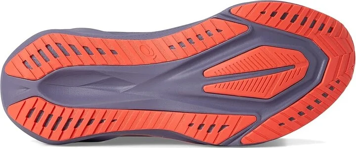 ASICS Novablast 5 Men's Running Shoes Greyish Purple/Coral Reef : 13 D - Medium, Synthetic - Image 3