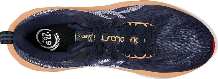 ASICS Novablast 5 Men's Running Shoes Midnight/Orange Glow : 10.5 EE - Wide, Synthetic - Image 2
