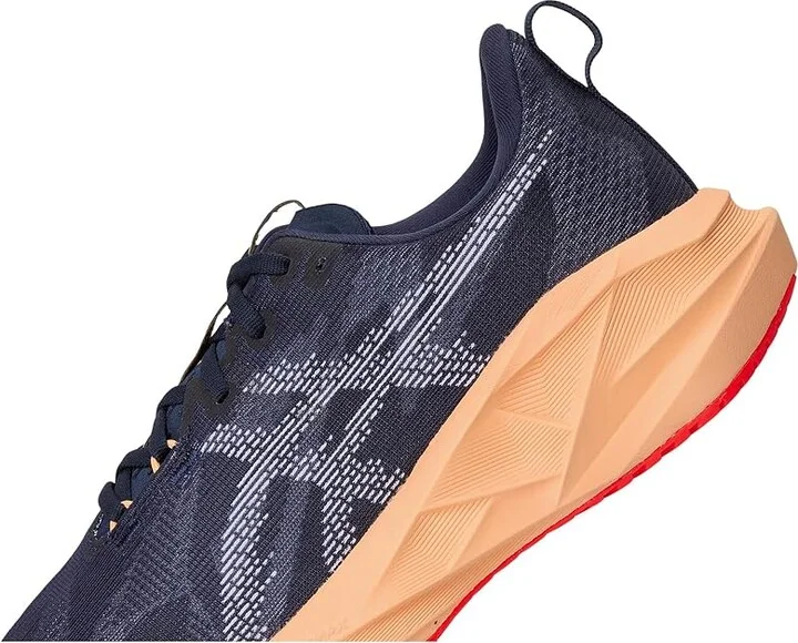 ASICS Novablast 5 Men's Running Shoes Midnight/Orange Glow : 10.5 EE - Wide, Synthetic - Image 7
