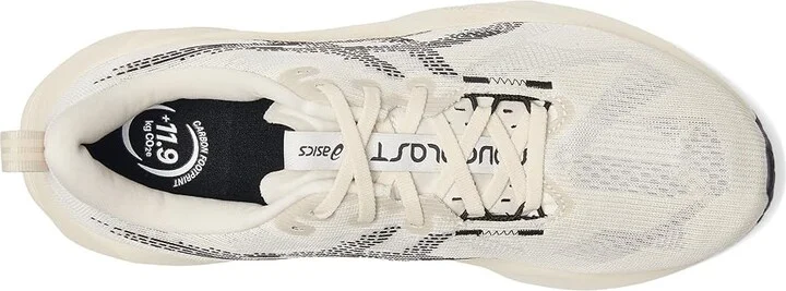 ASICS Novablast 5 Men's Running Shoes Oatmeal/Black : 14 D - Medium, Synthetic - Image 2
