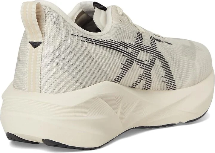 ASICS Novablast 5 Men's Running Shoes Oatmeal/Black : 14 D - Medium, Synthetic - Image 4