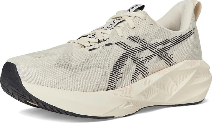 ASICS Novablast 5 Men's Running Shoes Oatmeal/Black : 14 D - Medium, Synthetic - Image 5