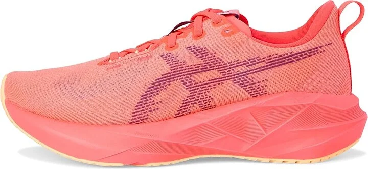 ASICS Novablast 5 Women's Running Shoes Flash Red/Edo Purple : 7 B - Medium, Synthetic - Image 6