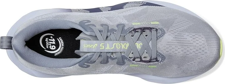 ASICS Novablast 5 Women's Running Shoes Gravel/Blue Fade : 10.5 B - Medium, Synthetic - Image 2
