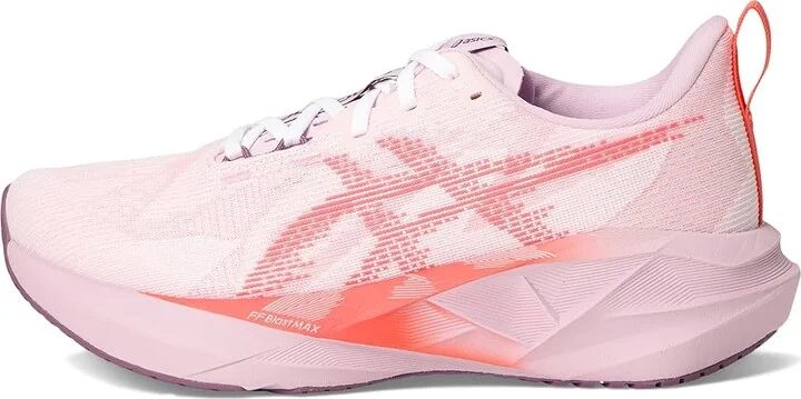 ASICS Novablast 5 Women's Running Shoes White/Coral Reef : 8.5 B - Medium, Synthetic - Image 6