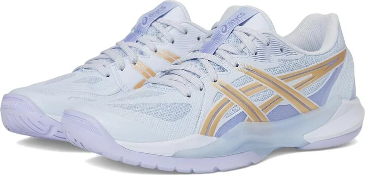 ASICS Powerbreak FF Women's Volleyball Shoes Blue Fade/Champagne : 10.5 B - Medium, Synthetic