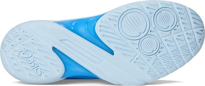 ASICS Powerbreak FF Women's Volleyball Shoes Light Blue/Blue : 7 B - Medium, Synthetic - Image 3