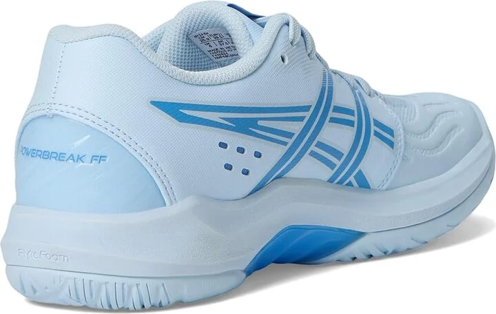 ASICS Powerbreak FF Women's Volleyball Shoes Light Blue/Blue : 7 B - Medium, Synthetic - Image 4
